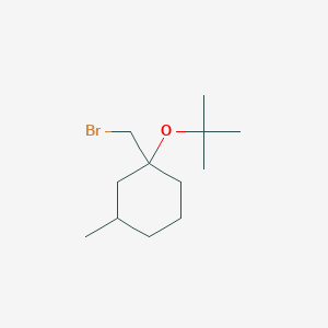 1-(Bromomethyl)-1-(tert-butoxy)-3-methylcyclohexane