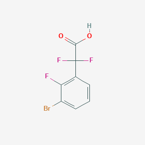 2-(3-Bromo-2-fluorophenyl)-2,2-difluoroacetic acid