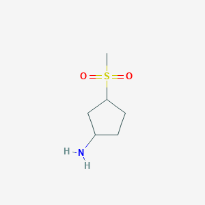 3-Methanesulfonylcyclopentan-1-amine