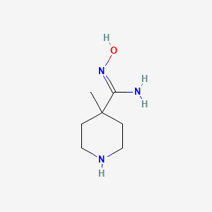 N'-Hydroxy-4-methylpiperidine-4-carboximidamide