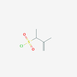 3-Methylbut-3-ene-2-sulfonyl chloride