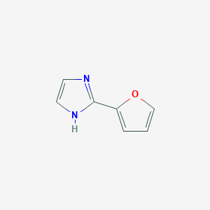 molecular formula C7H6N2O B1331010 2-(呋喃-2-基)-1H-咪唑 CAS No. 89795-49-3