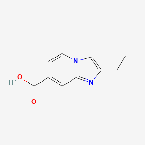 2-Ethylimidazo[1,2-a]pyridine-7-carboxylic acid