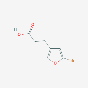 3-(5-Bromofuran-3-yl)propanoic acid