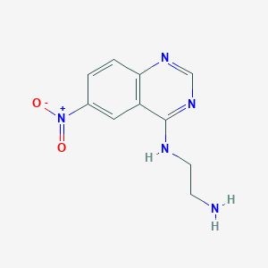 n1-(6-Nitroquinazolin-4-yl)ethane-1,2-diamine