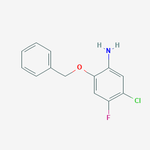 2-(Benzyloxy)-5-chloro-4-fluoroaniline