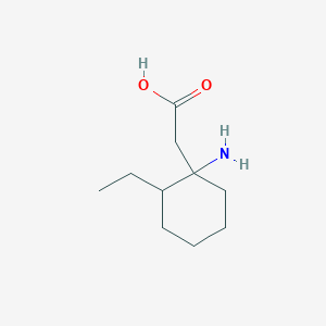 2-(1-Amino-2-ethylcyclohexyl)acetic acid