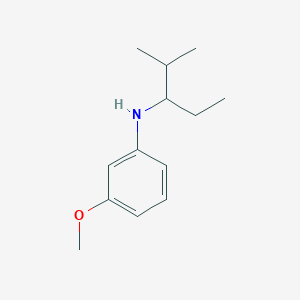 3-methoxy-N-(2-methylpentan-3-yl)aniline