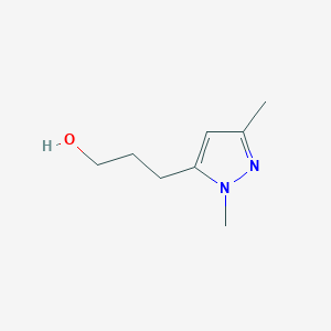 3-(1,3-dimethyl-1H-pyrazol-5-yl)propan-1-ol