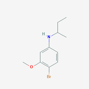 4-bromo-N-(butan-2-yl)-3-methoxyaniline