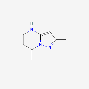 2,7-Dimethyl-4H,5H,6H,7H-pyrazolo[1,5-a]pyrimidine