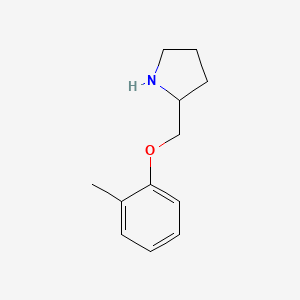 2-((O-tolyloxy)methyl)pyrrolidine