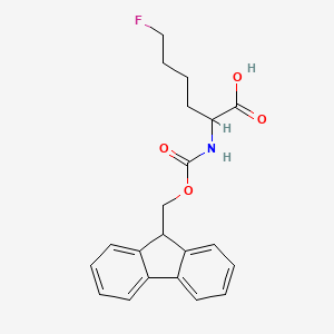 2-({[(9H-fluoren-9-yl)methoxy]carbonyl}amino)-6-fluorohexanoic acid