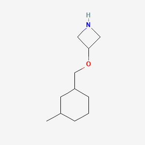 3-[(3-Methylcyclohexyl)methoxy]azetidine