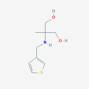 2-Methyl-2-[(thiophen-3-ylmethyl)amino]propane-1,3-diol