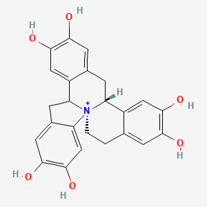 molecular formula C24H22NO6+ B13310693 LatifolianA 