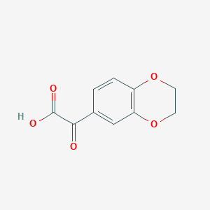 2-(2,3-Dihydro-1,4-benzodioxin-6-yl)-2-oxoacetic acid