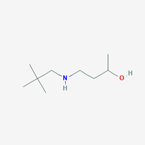 4-[(2,2-Dimethylpropyl)amino]butan-2-ol