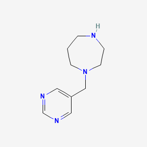 1-[(Pyrimidin-5-yl)methyl]-1,4-diazepane