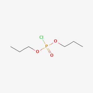 molecular formula C6H14ClO3P B1331087 Dipropyl chlorophosphate CAS No. 2510-89-6
