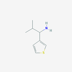 2-Methyl-1-(3-thienyl)propylamine