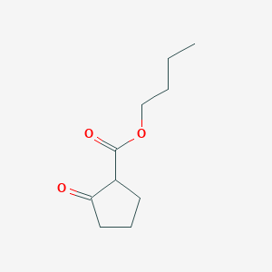 molecular formula C10H16O3 B1331090 Butyl 2-oxocyclopentanecarboxylate CAS No. 6627-69-6