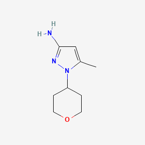 5-methyl-1-(oxan-4-yl)-1H-pyrazol-3-amine