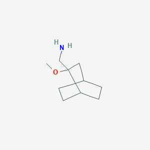 {2-Methoxybicyclo[2.2.2]octan-2-yl}methanamine