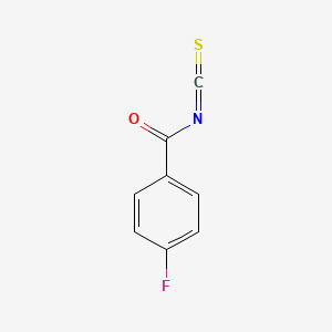 molecular formula C8H4FNOS B1331106 4-Fluorobenzoyl isothiocyanate CAS No. 78225-74-8