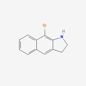 9-Bromo-1H,2H,3H-benzo[f]indole