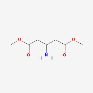 molecular formula C7H13NO4 B1331124 3-氨基戊二酸二甲酯 CAS No. 77313-09-8