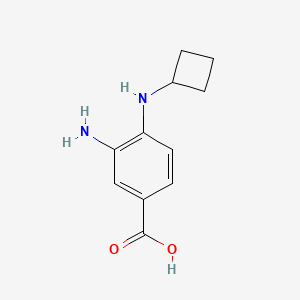 3-amino-4-(cyclobutylamino)benzoic Acid