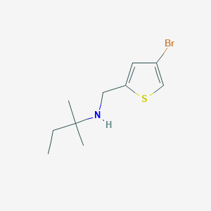 [(4-Bromothiophen-2-yl)methyl](2-methylbutan-2-yl)amine