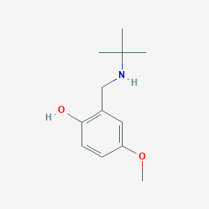 2-[(Tert-butylamino)methyl]-4-methoxyphenol