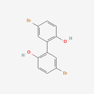 molecular formula C12H8Br2O2 B1331132 5,5'-Dibromo-2,2'-dihydroxy-biphenyl 