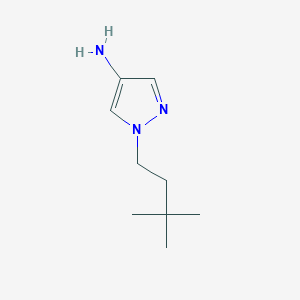 1-(3,3-Dimethylbutyl)-1H-pyrazol-4-amine