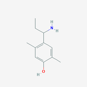 4-(1-Aminopropyl)-2,5-dimethylphenol