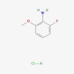 molecular formula C7H9ClFNO B1331138 2-氟-6-甲氧基苯胺盐酸盐 CAS No. 1049790-78-4