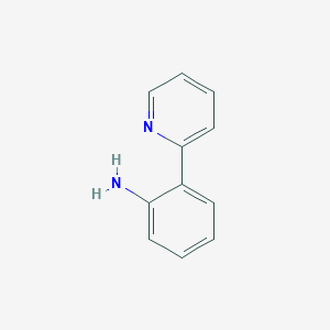 molecular formula C11H10N2 B1331140 2-(吡啶-2-基)苯胺 CAS No. 29528-30-1