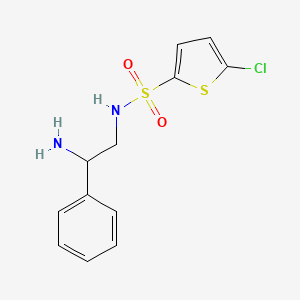 N-(2-amino-2-phenylethyl)-5-chlorothiophene-2-sulfonamide