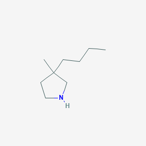 3-Butyl-3-methylpyrrolidine