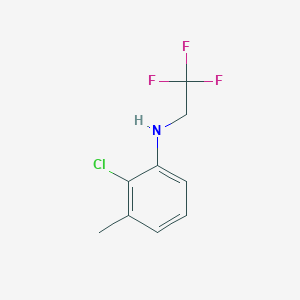 2-Chloro-3-methyl-N-(2,2,2-trifluoroethyl)aniline