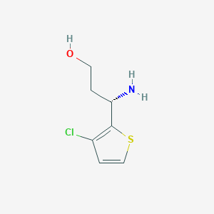 (3S)-3-Amino-3-(3-chloro(2-thienyl))propan-1-OL