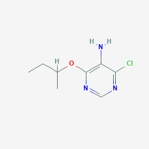 4-(Butan-2-yloxy)-6-chloropyrimidin-5-amine