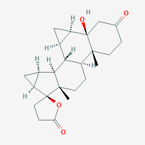 molecular formula C24H32O4 B133115 5-羟基螺内酯 CAS No. 197721-70-3