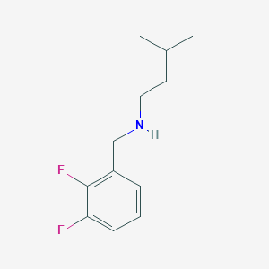 [(2,3-Difluorophenyl)methyl](3-methylbutyl)amine