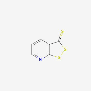 molecular formula C6H3NS3 B1331154 3H-[1,2]dithiolo[3,4-b]pyridine-3-thione CAS No. 3445-78-1