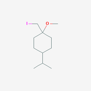 1-(Iodomethyl)-1-methoxy-4-(propan-2-yl)cyclohexane