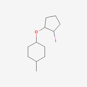 1-[(2-Iodocyclopentyl)oxy]-4-methylcyclohexane