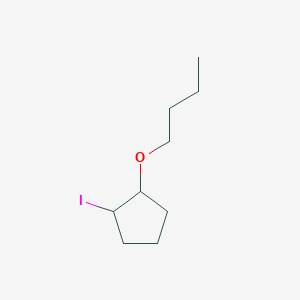 1-Butoxy-2-iodocyclopentane